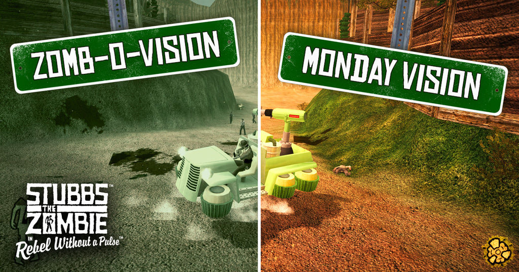 Stubbs the Zombie in Rebel Without a Pulse - PC (Steam) — screenshot 1