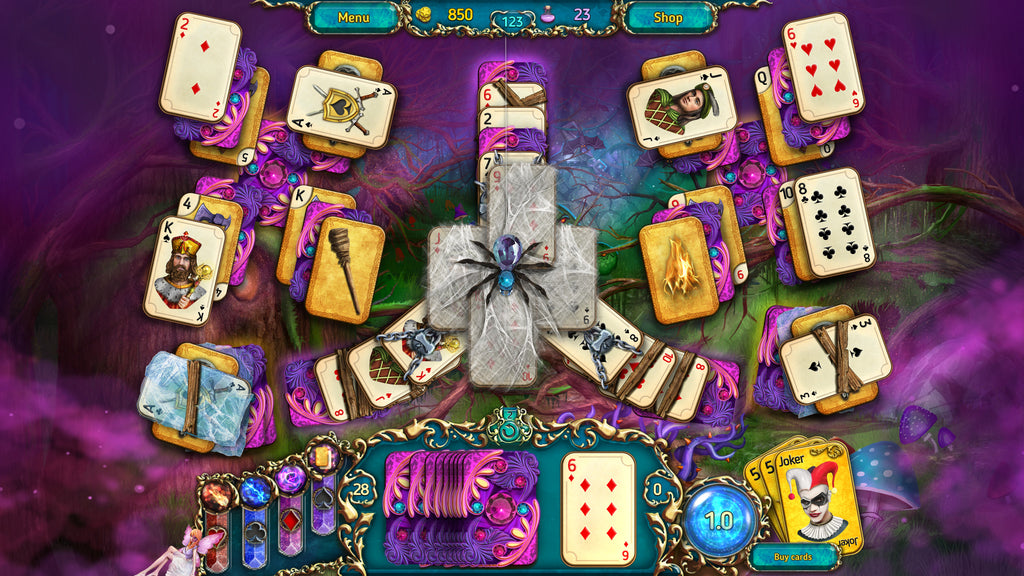 Dreamland Solitaire: Dark Prophecy - PC (Steam) — screenshot 1