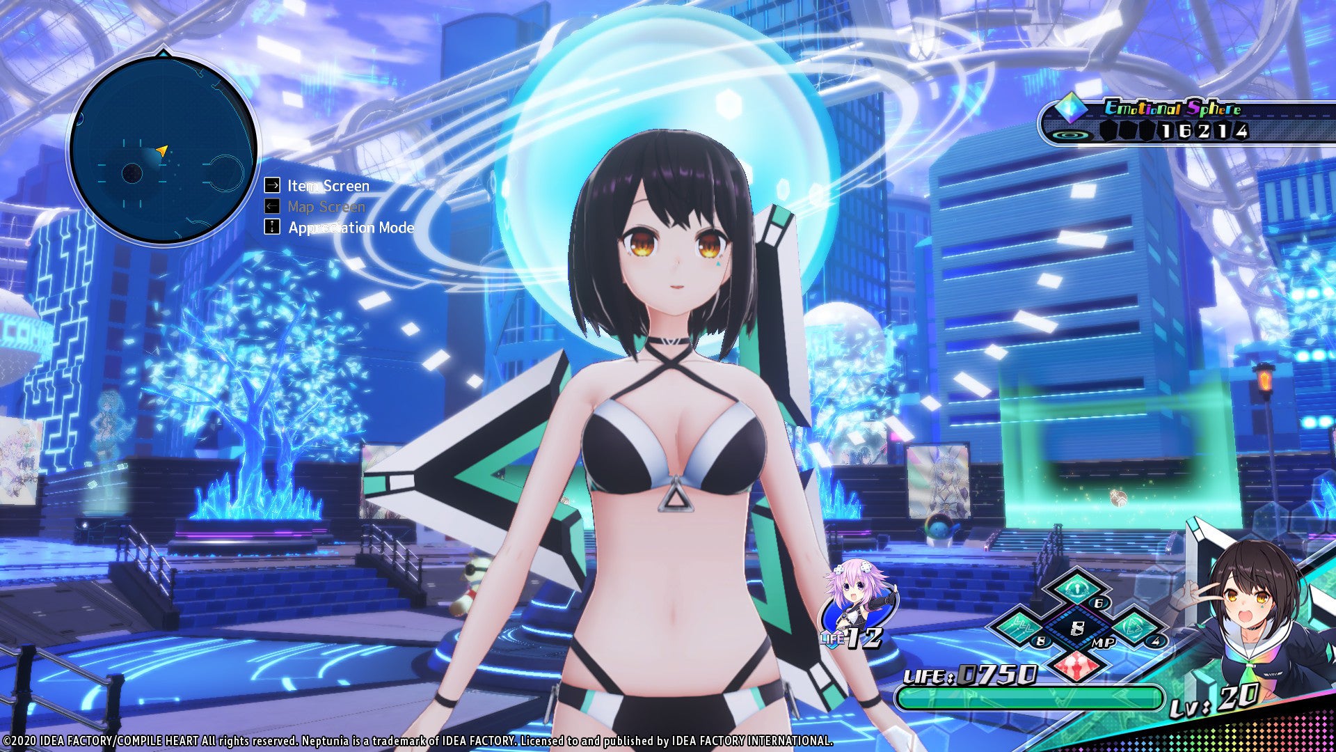 Neptunia Virtual Stars - Towa Kiseki- Swimsuit Outfit DLC - PC (Steam) — screenshot 2