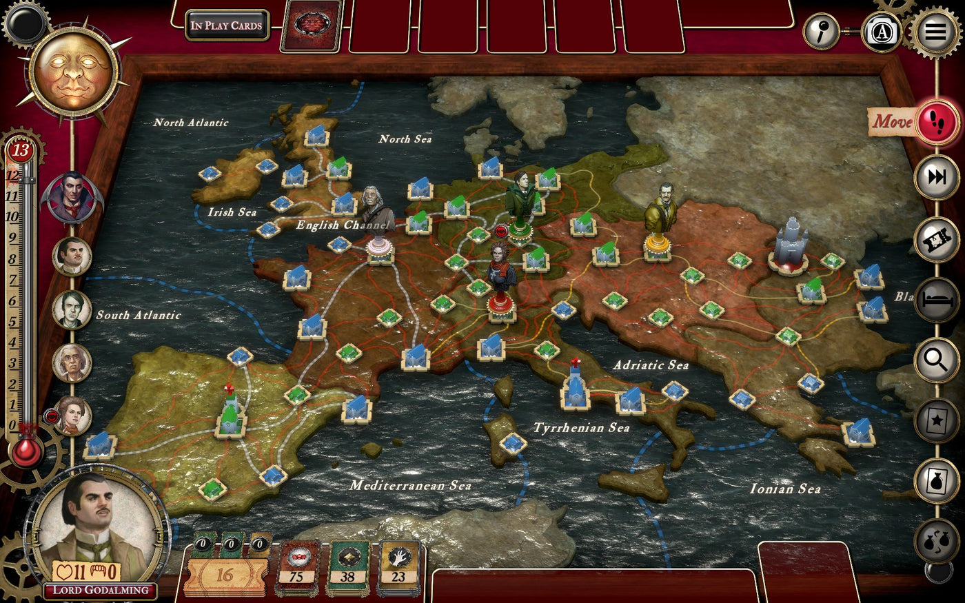 Fury of Dracula: Digital Edition - PC (Steam) — скриншот 1