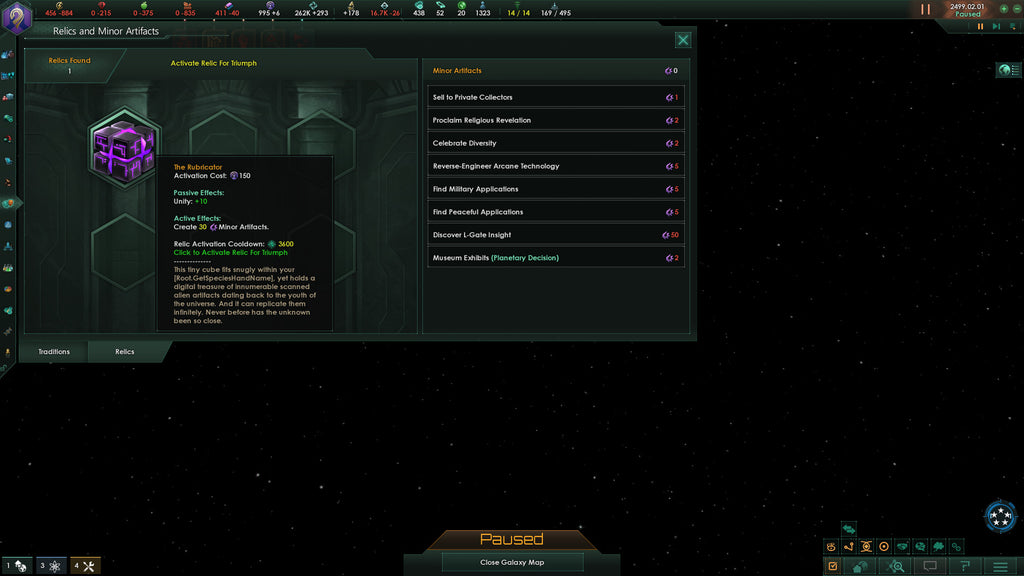 Stellaris: Ancient Relics Story Pack screenshot