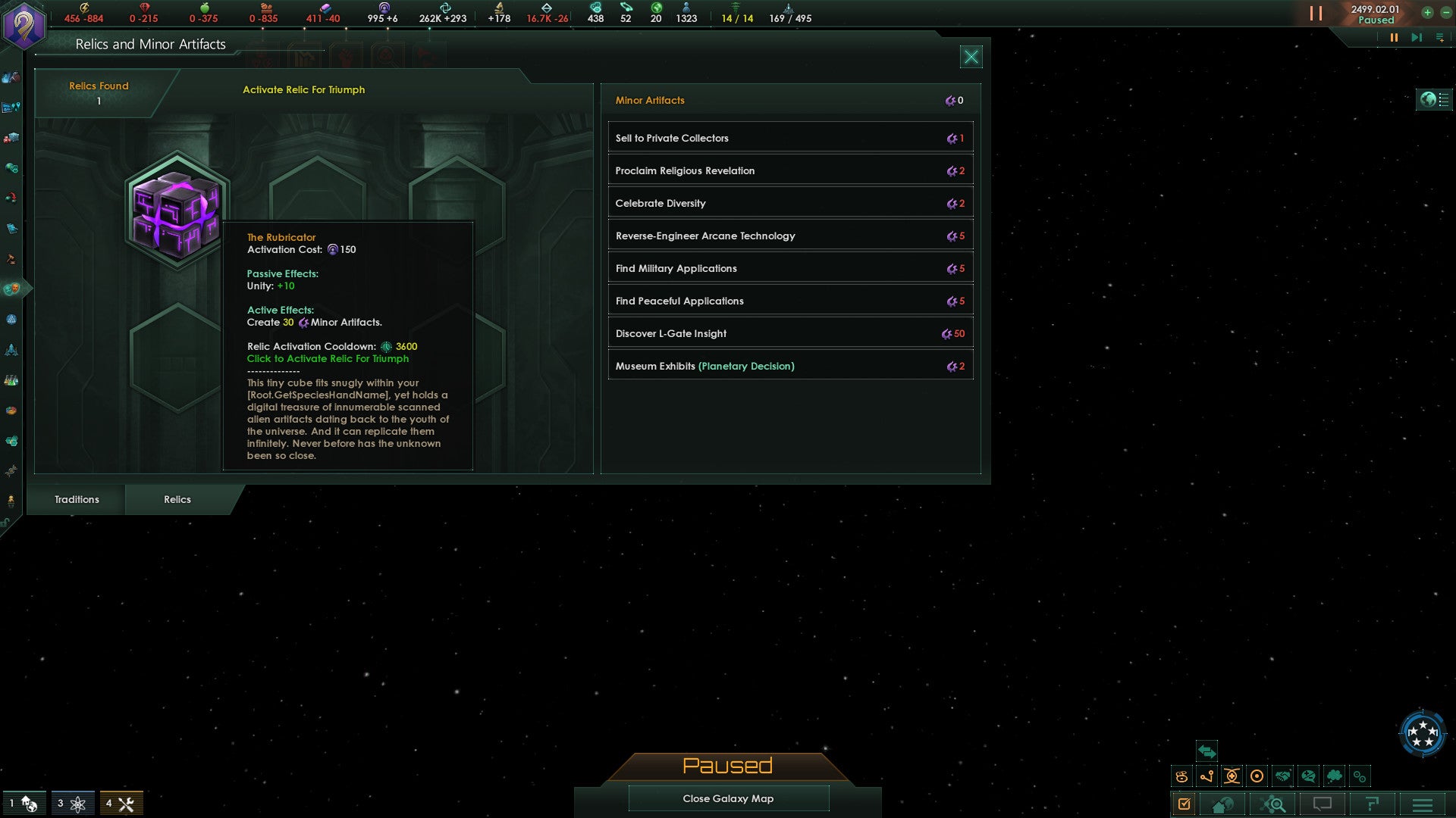 Stellaris: Ancient Relics Story Pack screenshot
