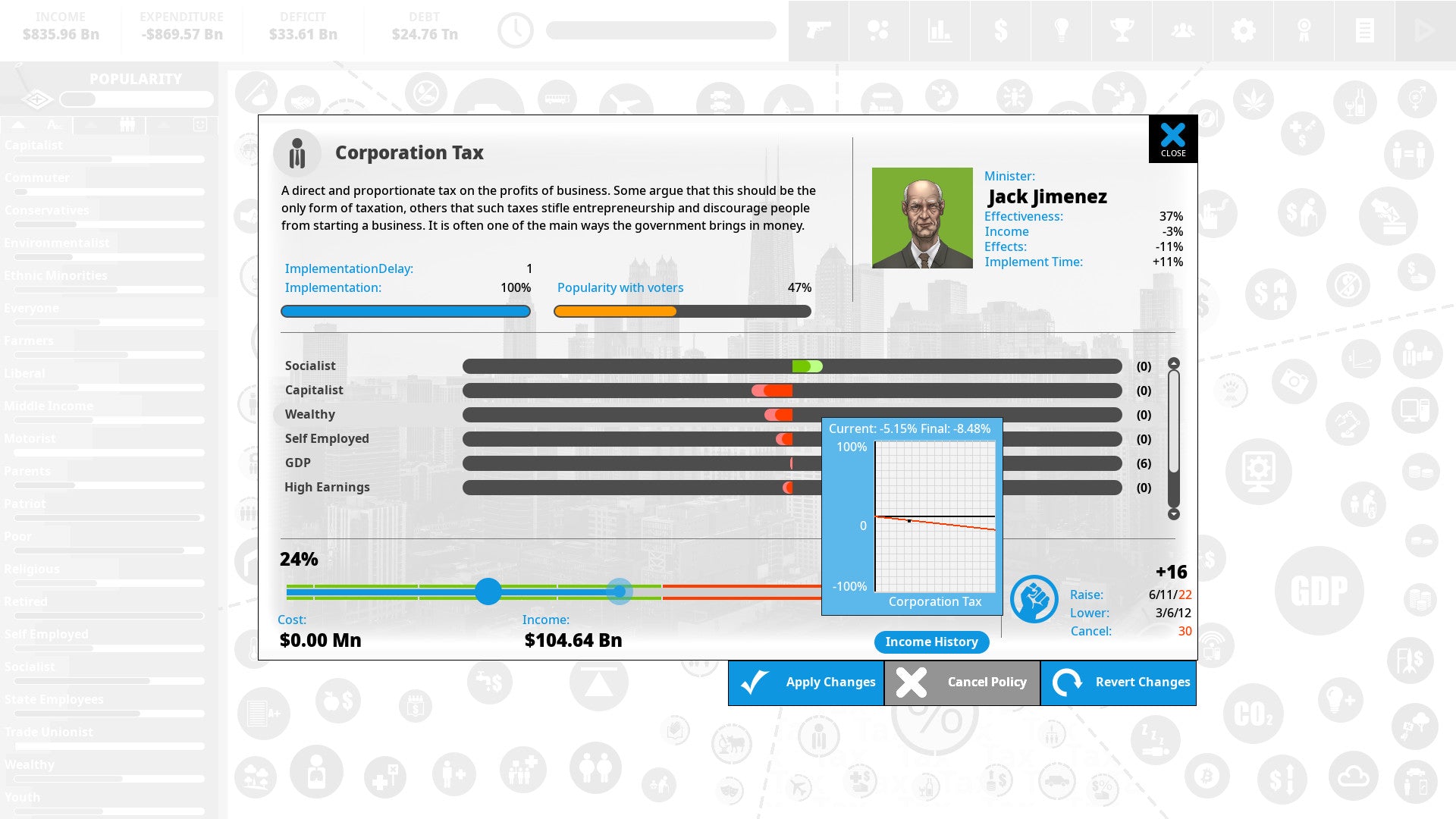 Democracy 4 - PC (Steam) — screenshot 1