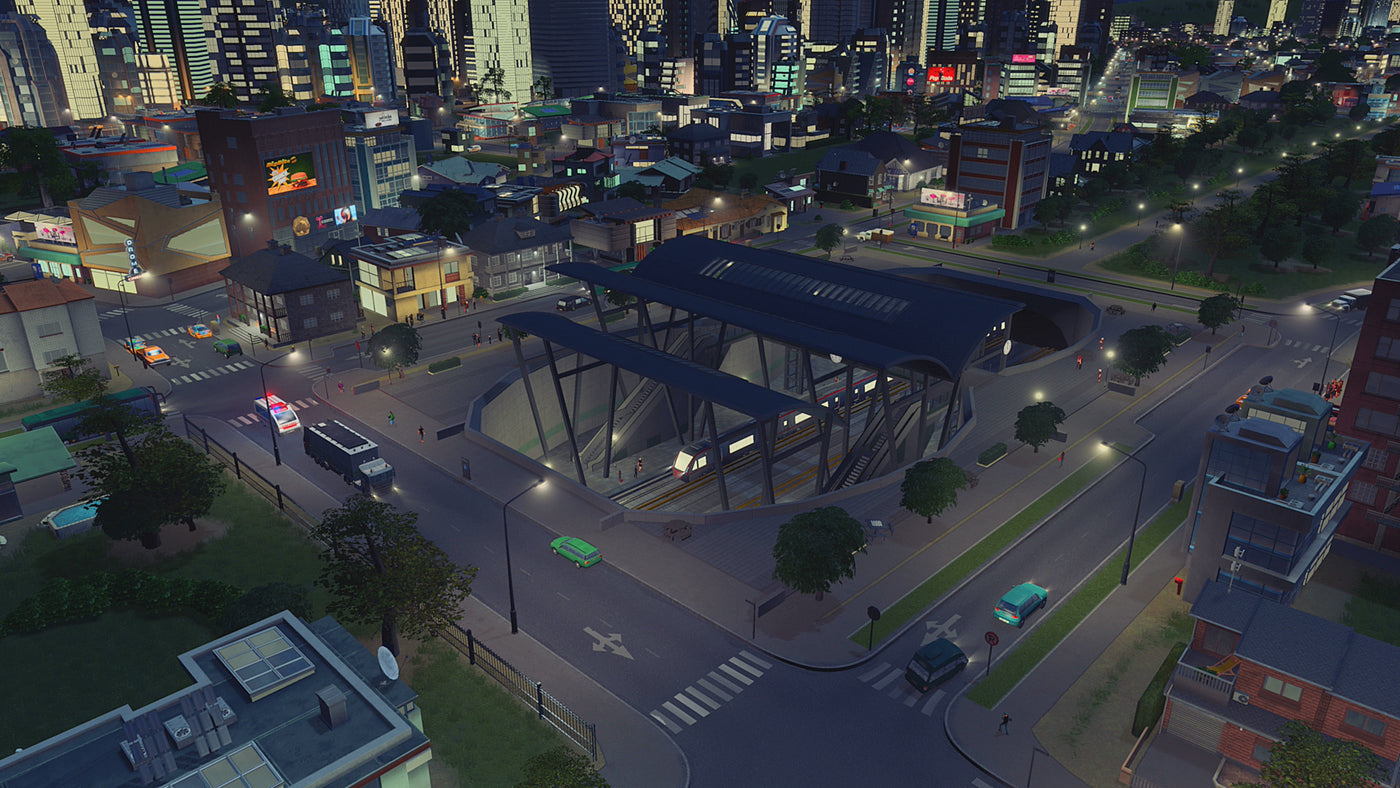 Cities Skylines - Content Creator Pack Train Stations DLC - PC (Steam) — скриншот 3