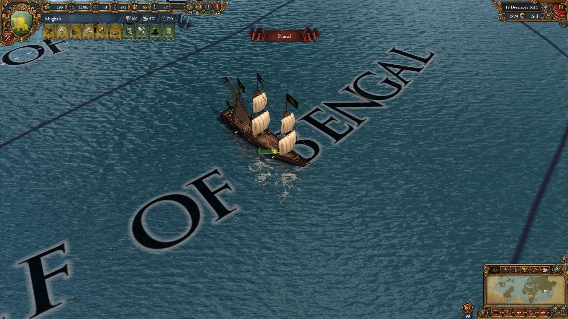 Europa Universalis IV - Indian Ships Unit Pack DLC - PC (Steam) — screenshot 3