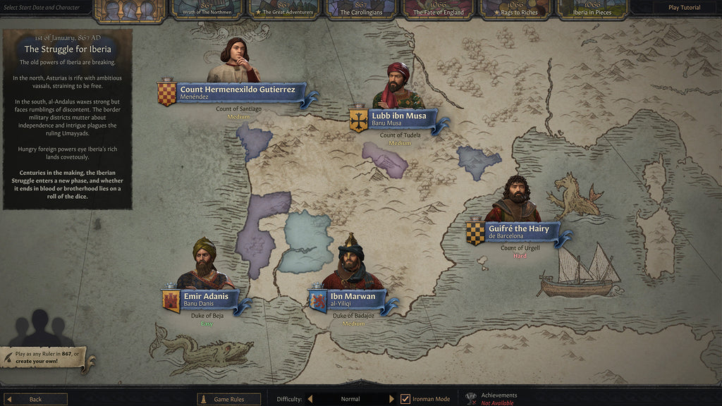 Crusader Kings III - Fate of Iberia DLC - PC (Steam) — screenshot 1