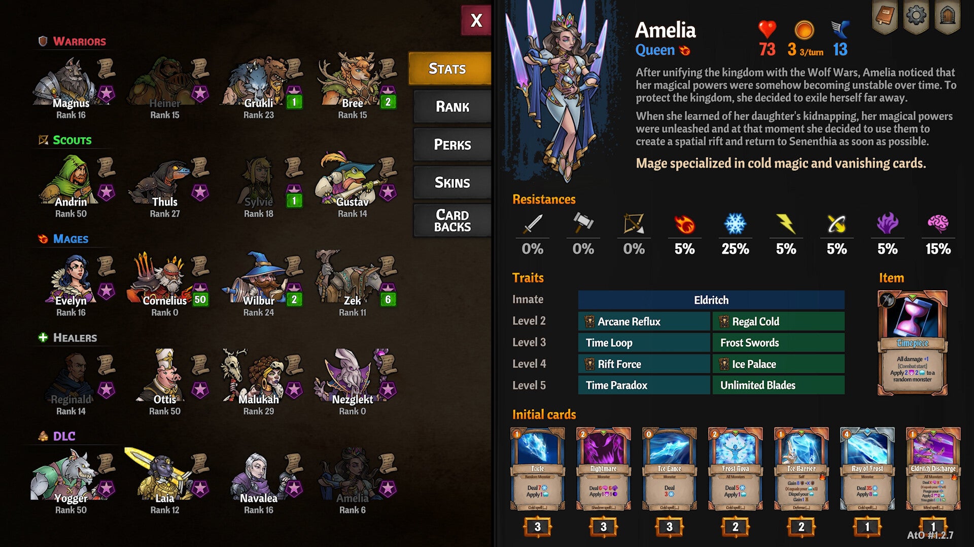 Across the Obelisk: Amelia the Queen DLC - PC (Steam) — screenshot 3