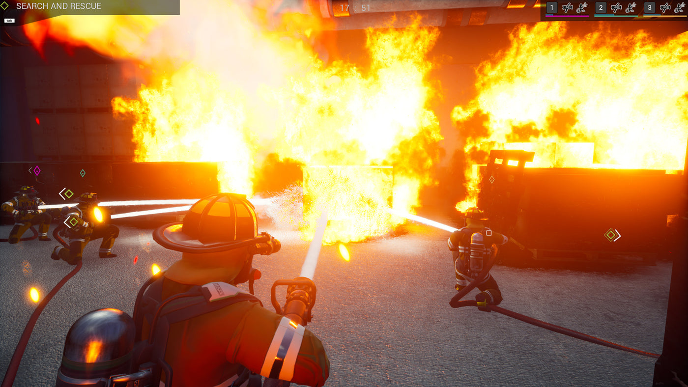Firefighting Simulator - The Squad - PC (Steam) — скриншот 1