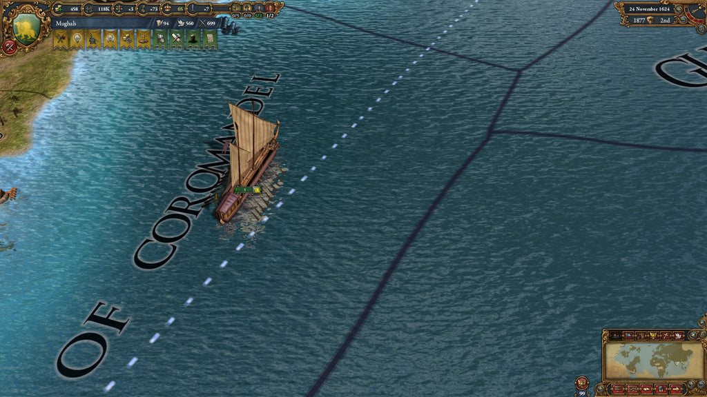 Europa Universalis IV - Indian Ships Unit Pack DLC - PC (Steam) — screenshot 2
