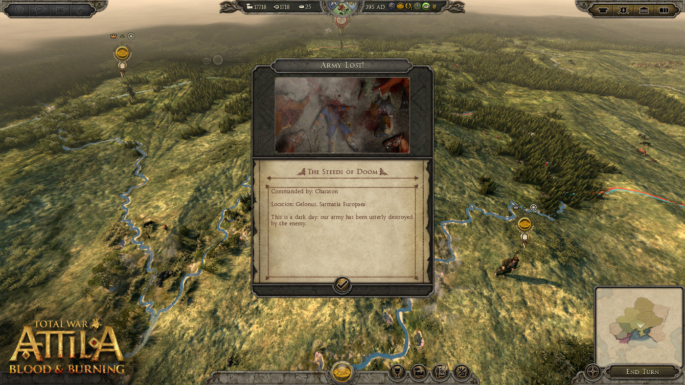 Total War Attila - Blood & Burning DLC - PC (Steam) — скриншот 2