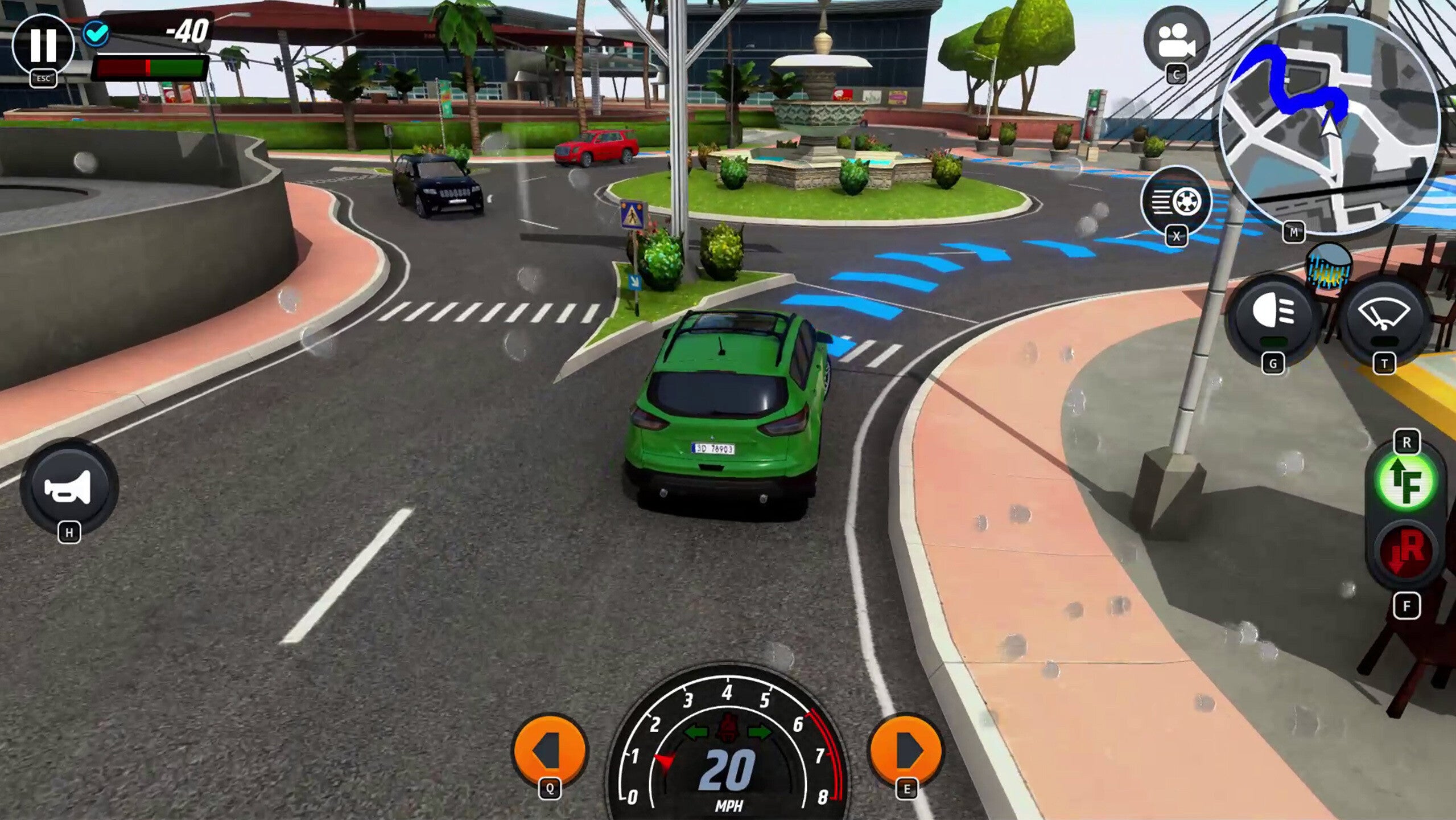 Car Driving School Simulator - PC (Steam) — screenshot 1