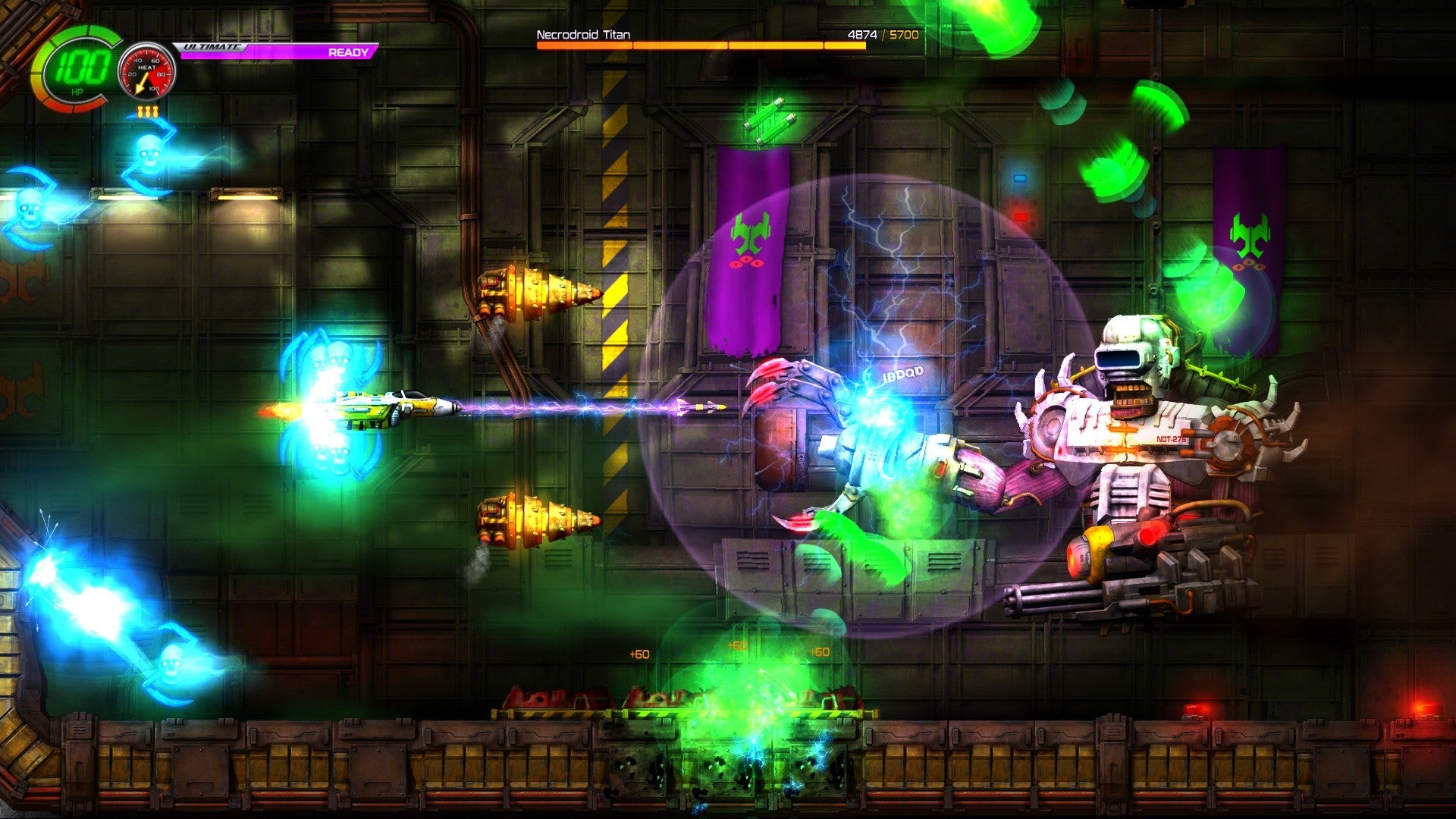 Jets'n'Guns 2 - PC (Steam) — screenshot 2