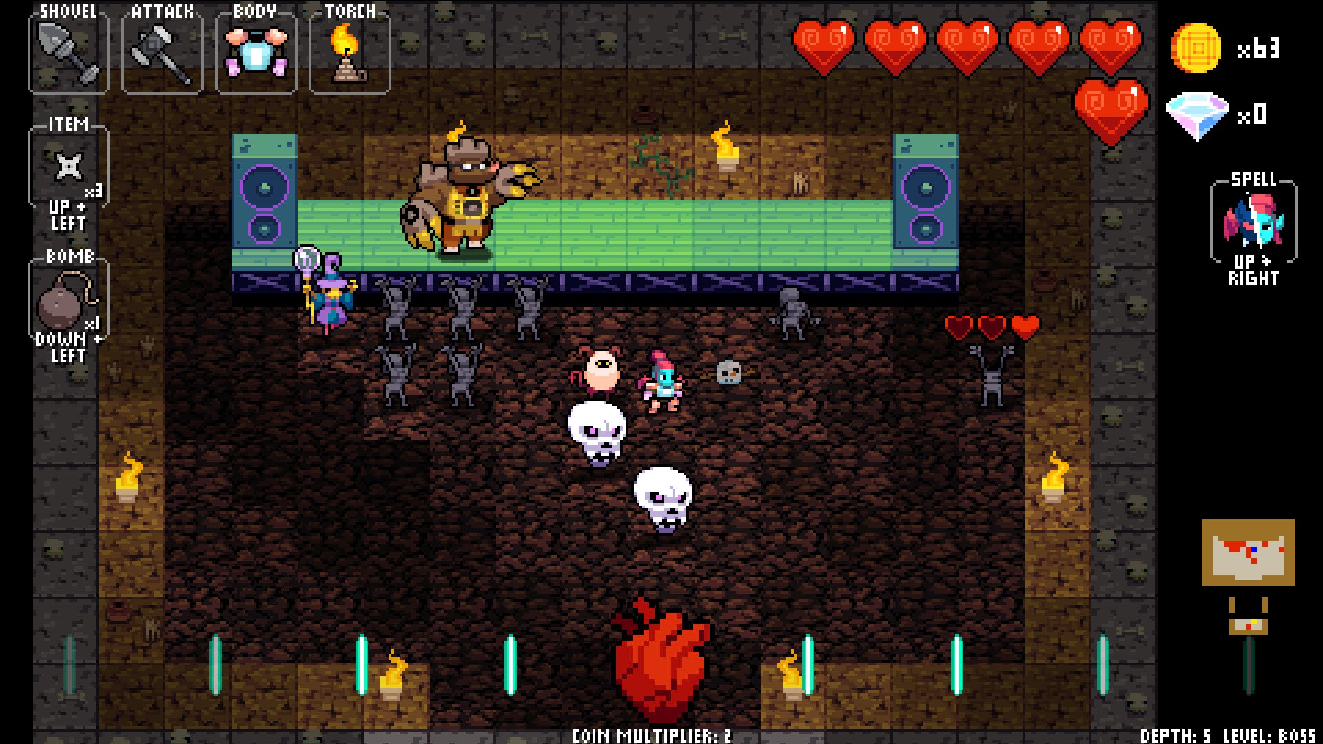 Crypt of the NecroDancer - AMPLIFIED DLC - PC (Steam) — screenshot 2
