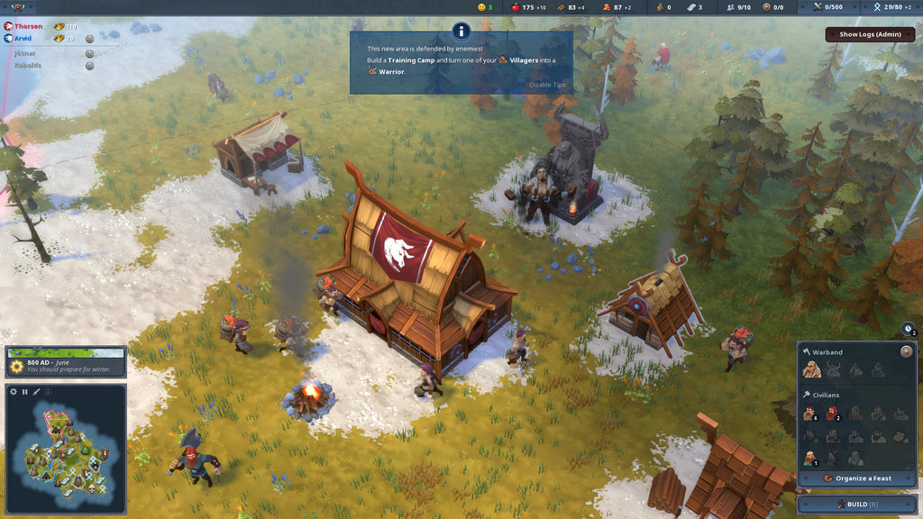 Northgard - Himminbrjotir Clan of the Ox DLC - PC (Steam) — screenshot 2