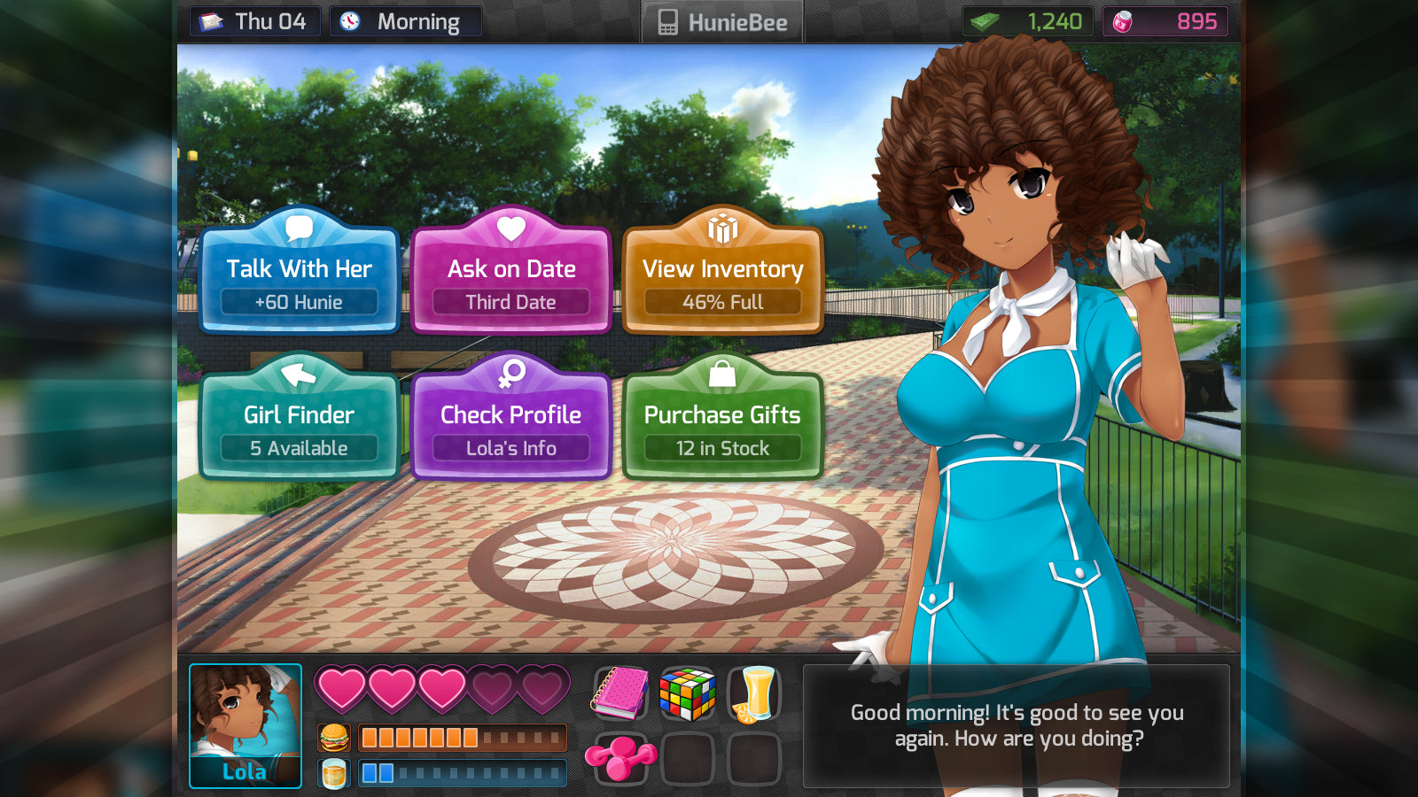 HuniePop - PC (Steam) — screenshot 1