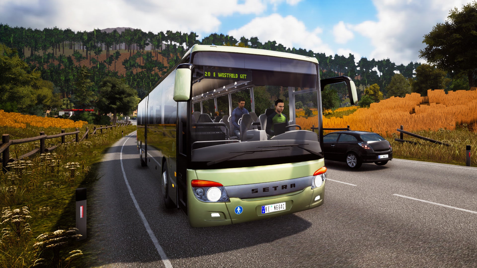Bus Simulator 18 - Setra Bus Pack 1 DLC - PC (Steam) — screenshot 1