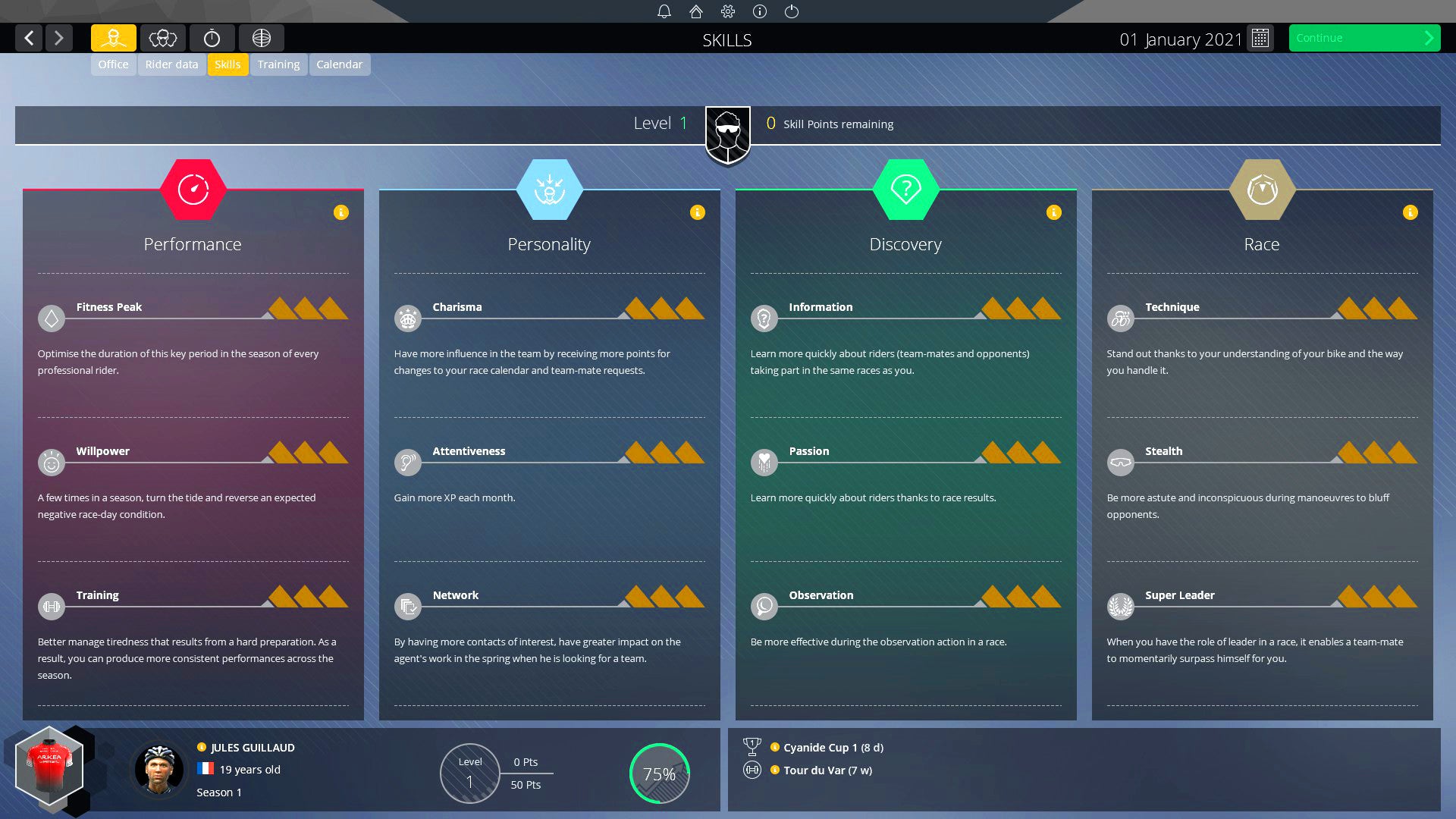 Pro Cycling Manager 2021 screenshot