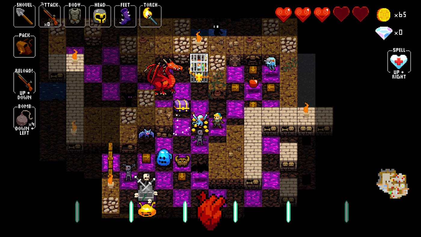 Crypt of the NecroDancer - Xbox One — скриншот 2