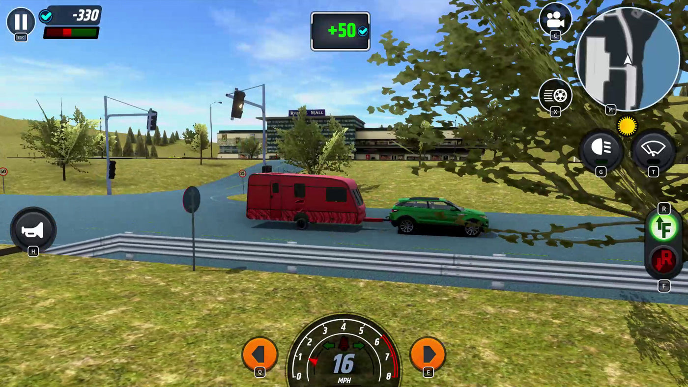 Car Driving School Simulator - PC (Steam) — скриншот 3