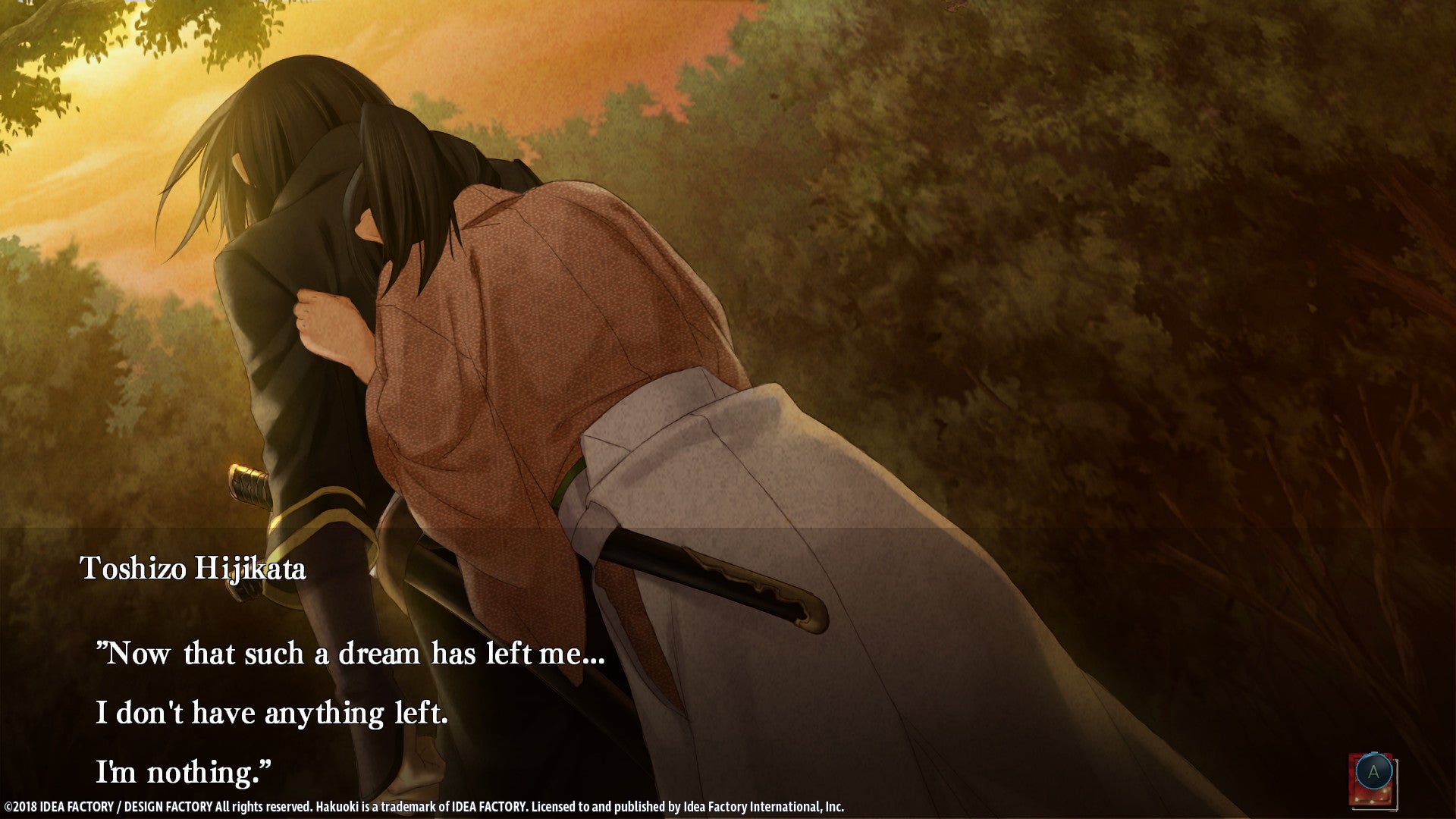 Hakuoki: Edo Blossoms - PC (Steam) — screenshot 2