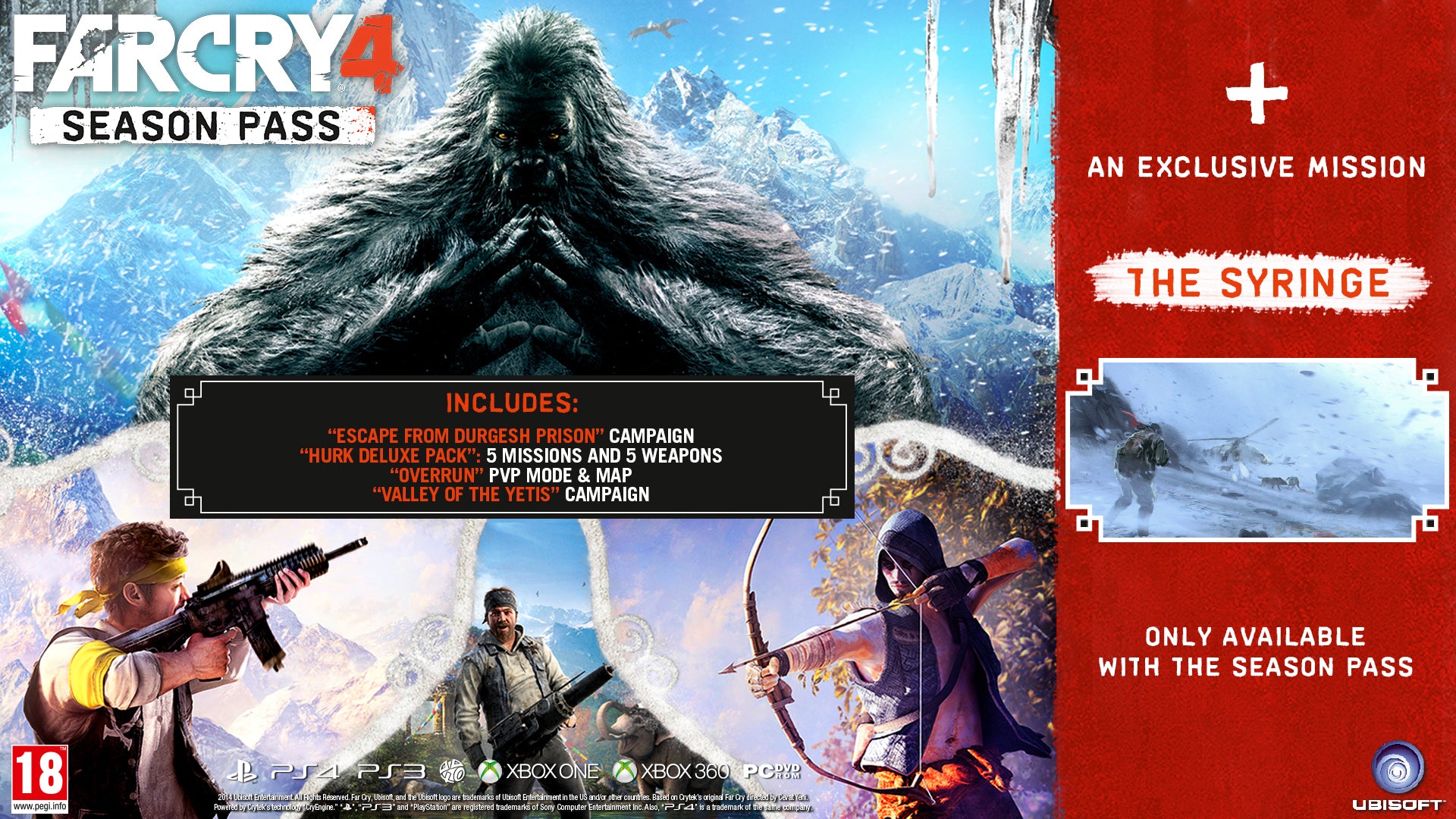 Far Cry 4 - Season Pass DLC - PC (Ubisoft) — screenshot 1