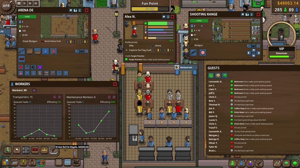 Battle Royale Tycoon - PC (Steam) — screenshot 2