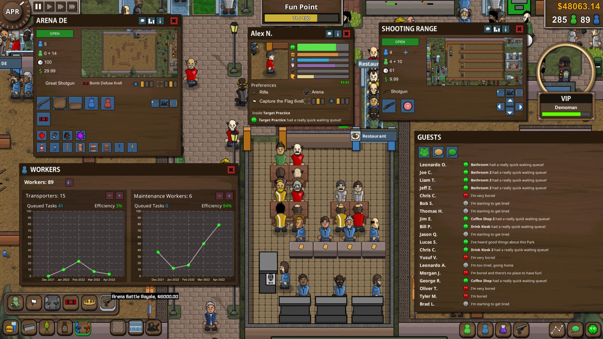 Battle Royale Tycoon - PC (Steam) — screenshot 2