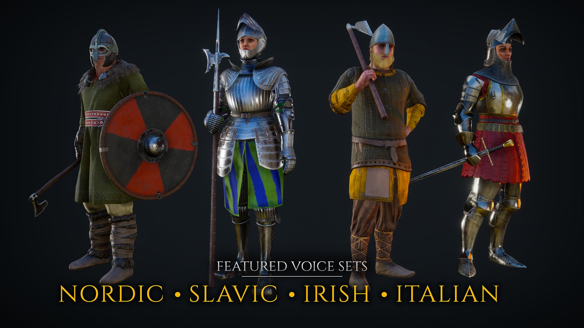 MORDHAU - Continental Voice Pack 2 DLC - PC (Steam) — screenshot 1
