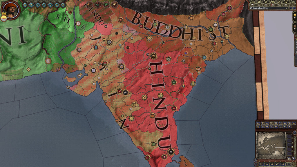 Crusader Kings II - Rajas of India DLC - PC (Steam) — screenshot 1
