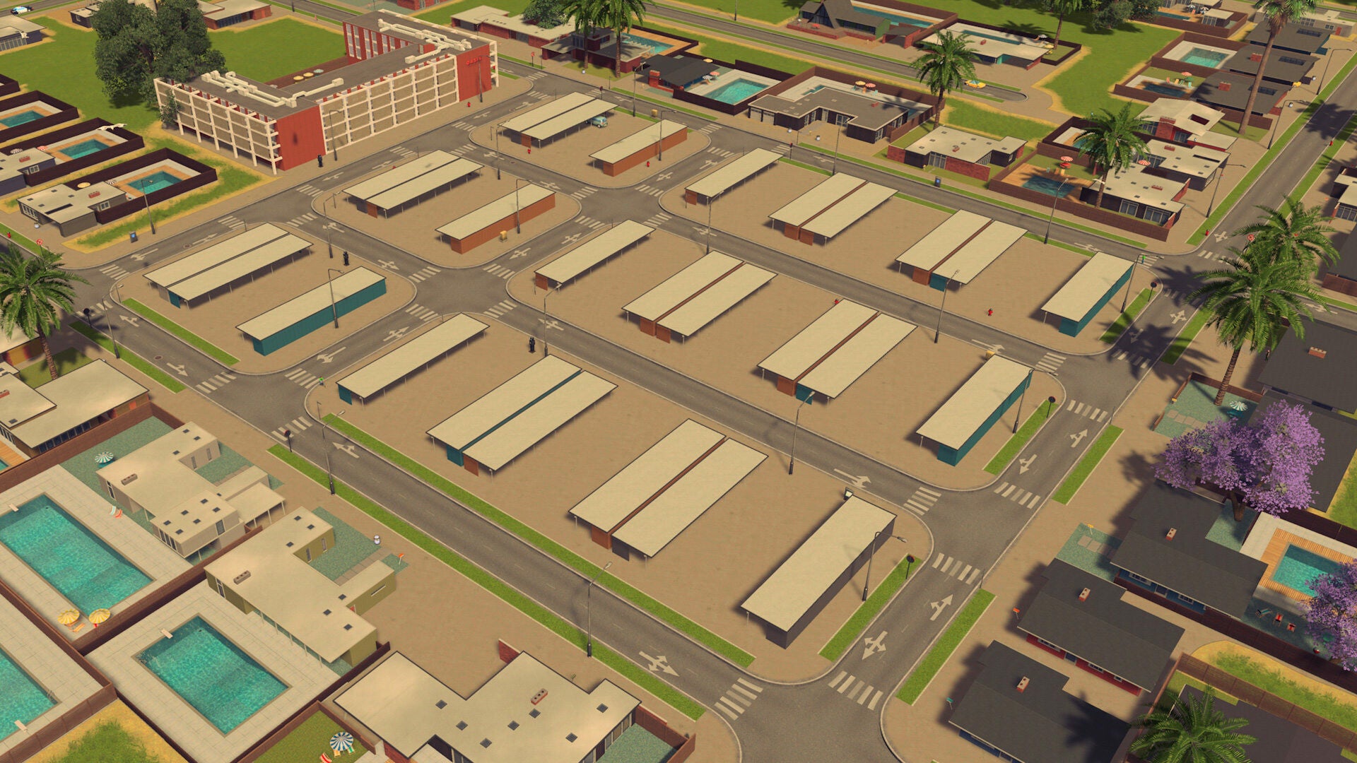 Cities Skylines - Content Creator Pack Mid-Century Modern DLC - PC (Steam) — screenshot 3