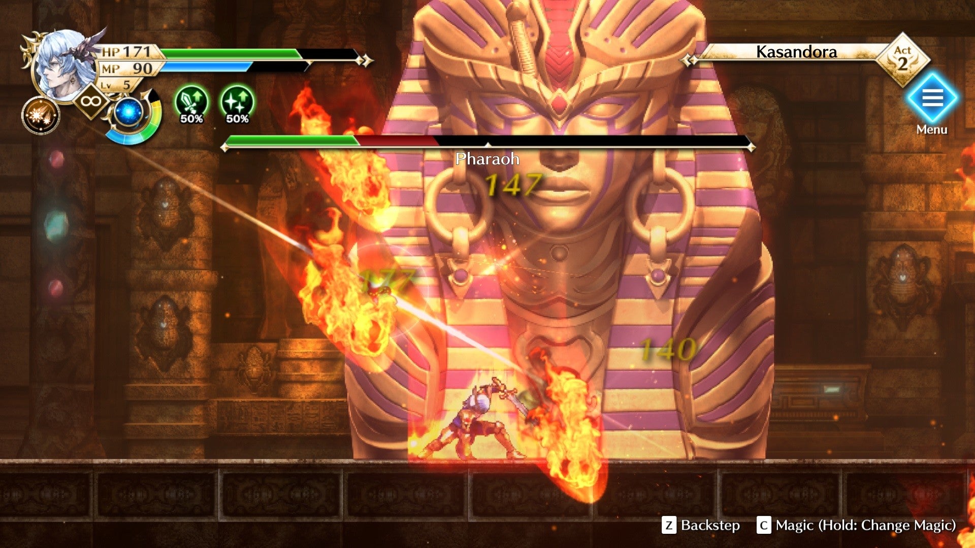 Actraiser Renaissance - PC (Steam) — screenshot 2