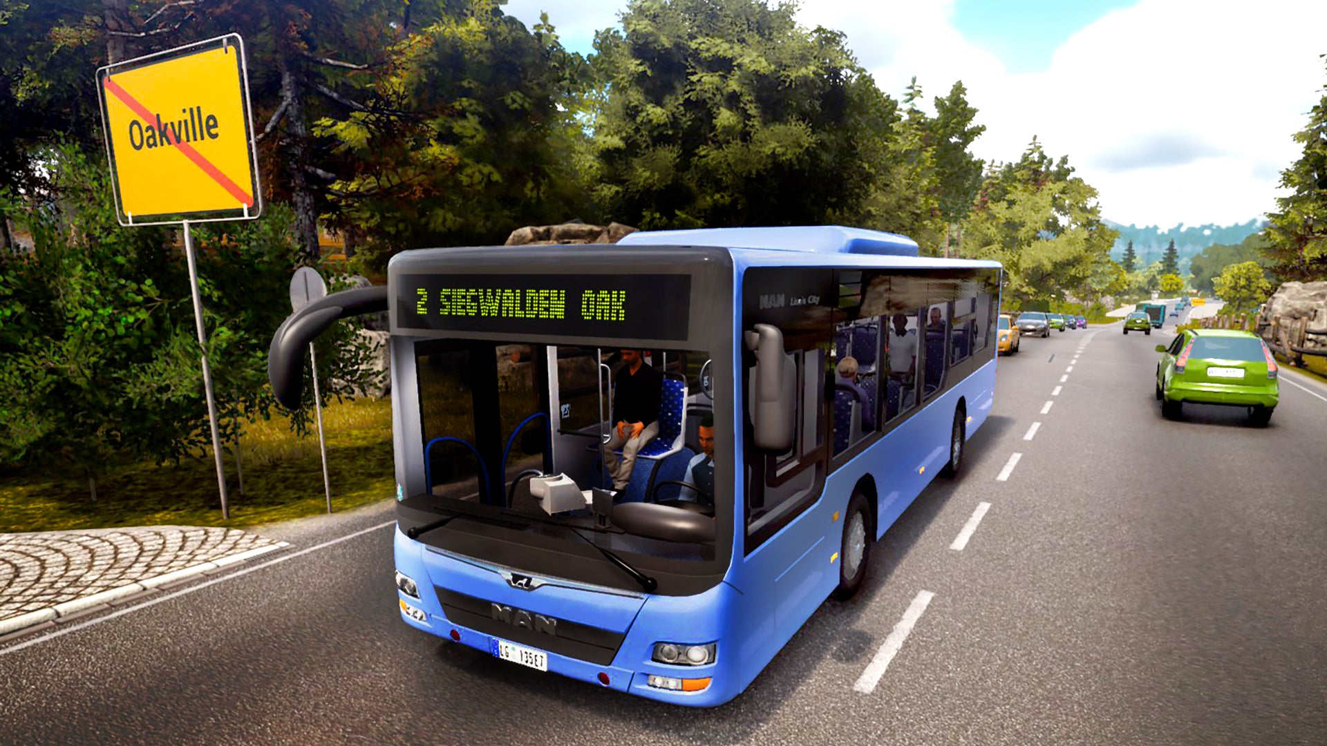 Bus Simulator 18 - MAN Bus Pack 1 DLC - PC (Steam) — screenshot 1