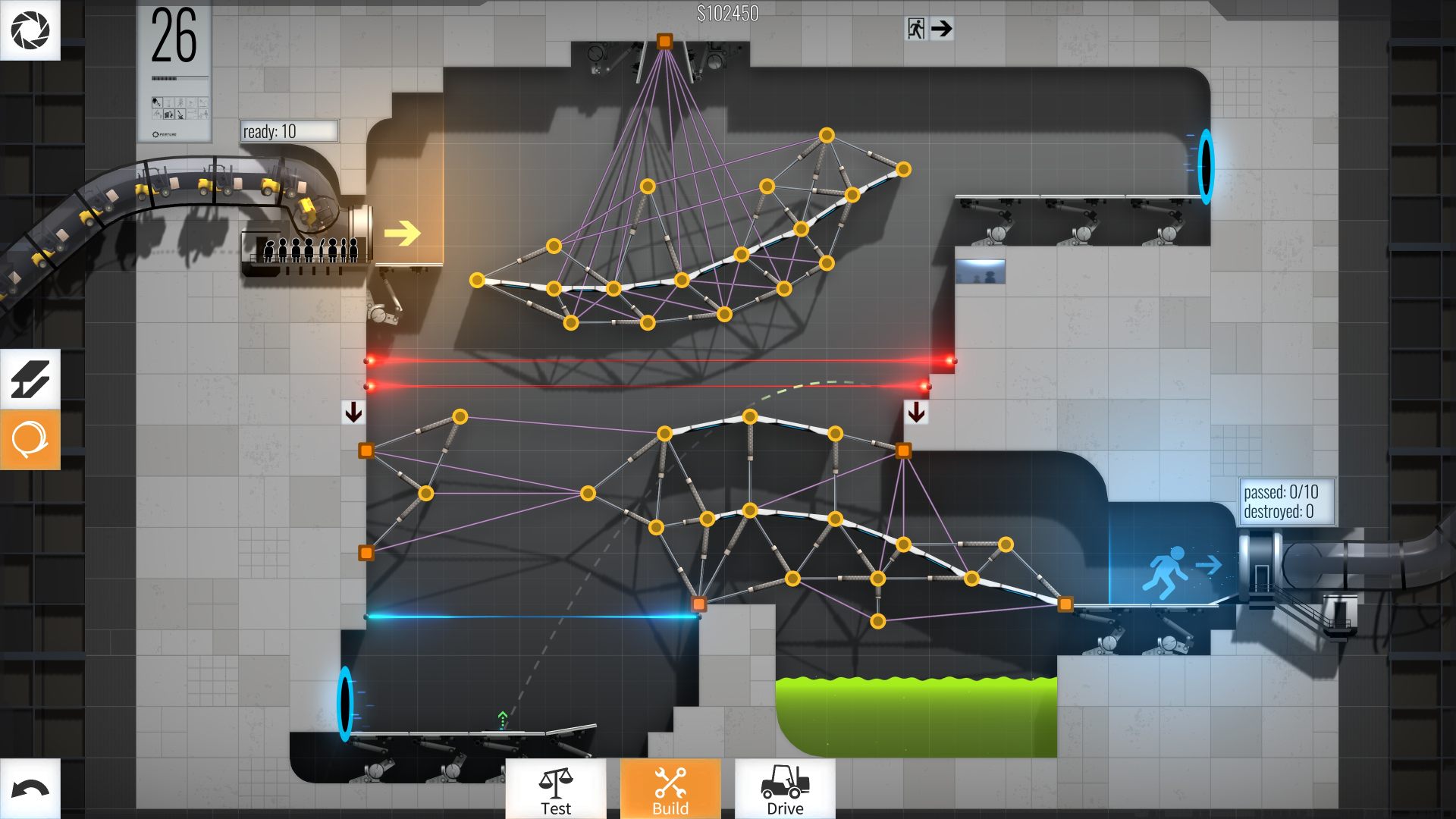 Bridge Constructor Portal - PC (Steam) — screenshot 3