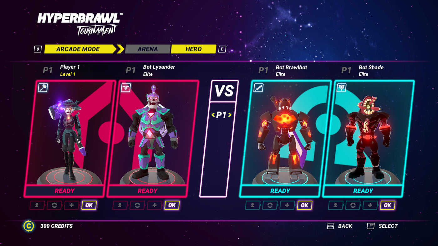 HyperBrawl Tournament - Cosmic Founder Pack DLC - PC (Steam) — скриншот 1