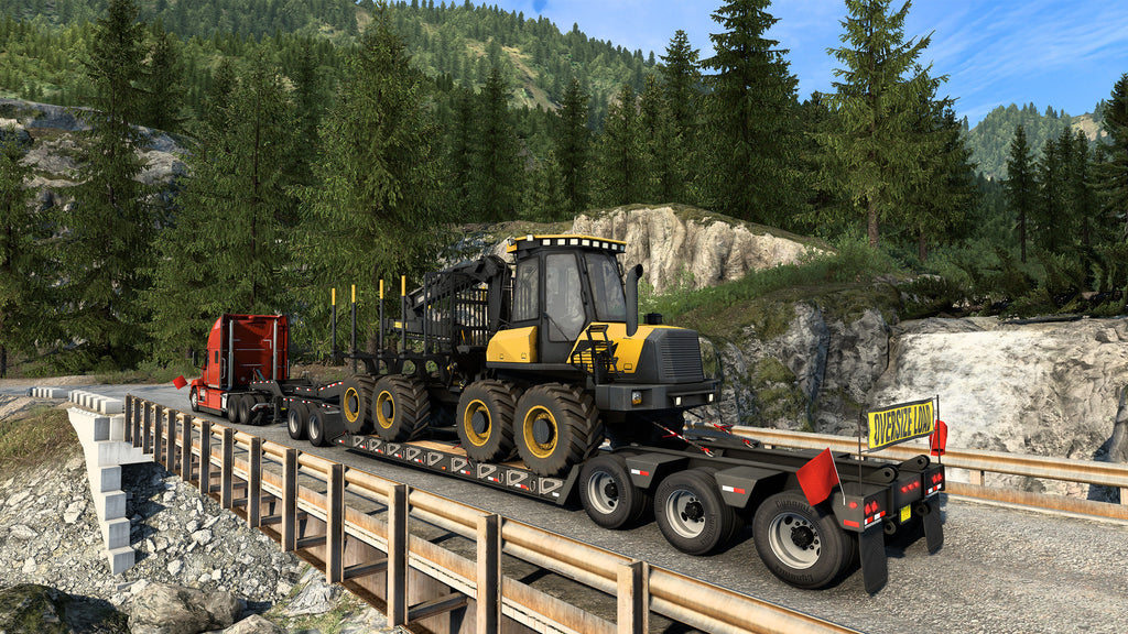 American Truck Simulator - Forest Machinery DLC - PC (Steam) — screenshot 3