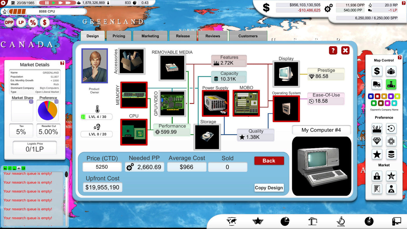 Computer Tycoon - PC (Steam) — скриншот 3