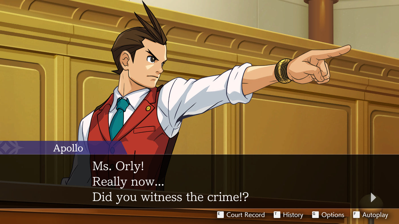Apollo Justice: Ace Attorney Trilogy - PC (Steam) — скриншот 1