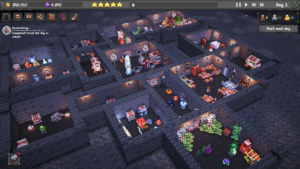 Dungeon Tycoon screenshot