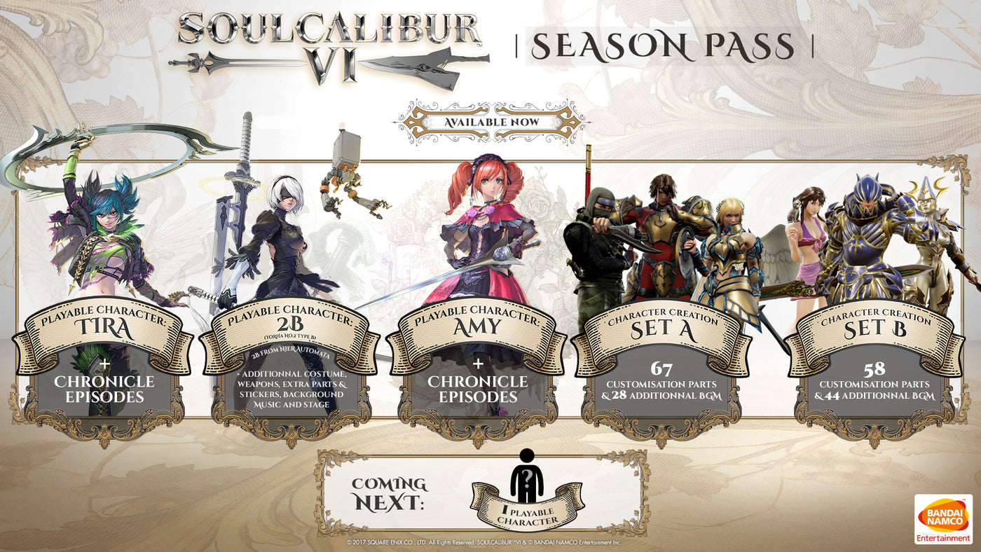 SoulCalibur VI - Season Pass DLC - PC (Steam) — скриншот 1