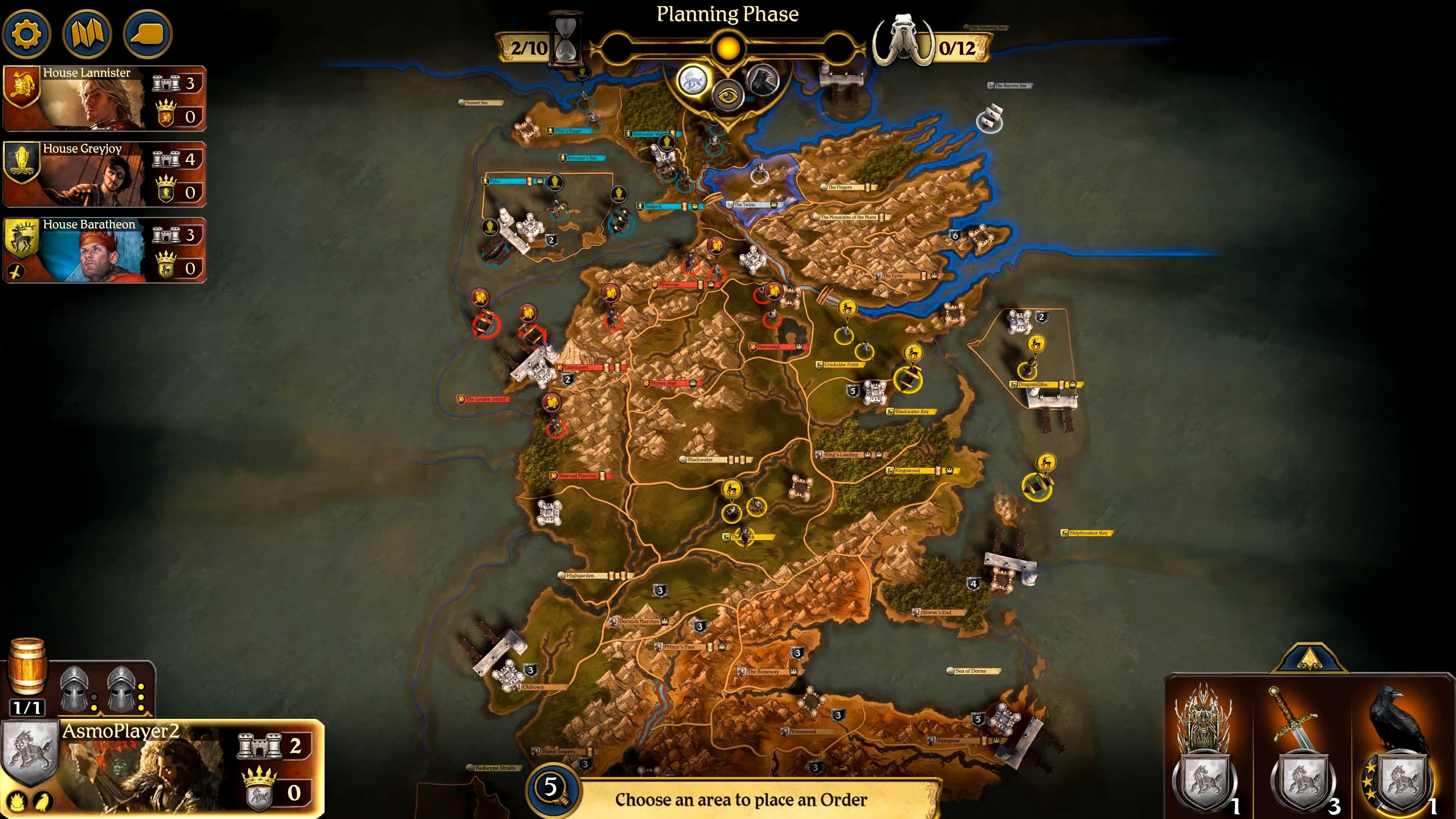 A Game of Thrones: The Board Game - Digital Edition - PC (Steam) — screenshot 1