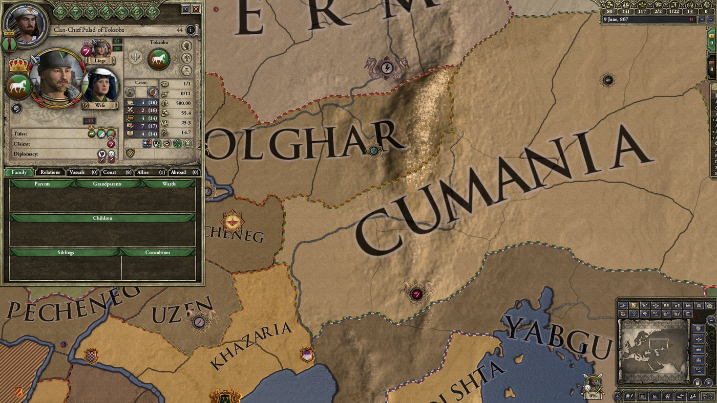Crusader Kings II - Horse Lords DLC - PC (Steam) — скриншот 3