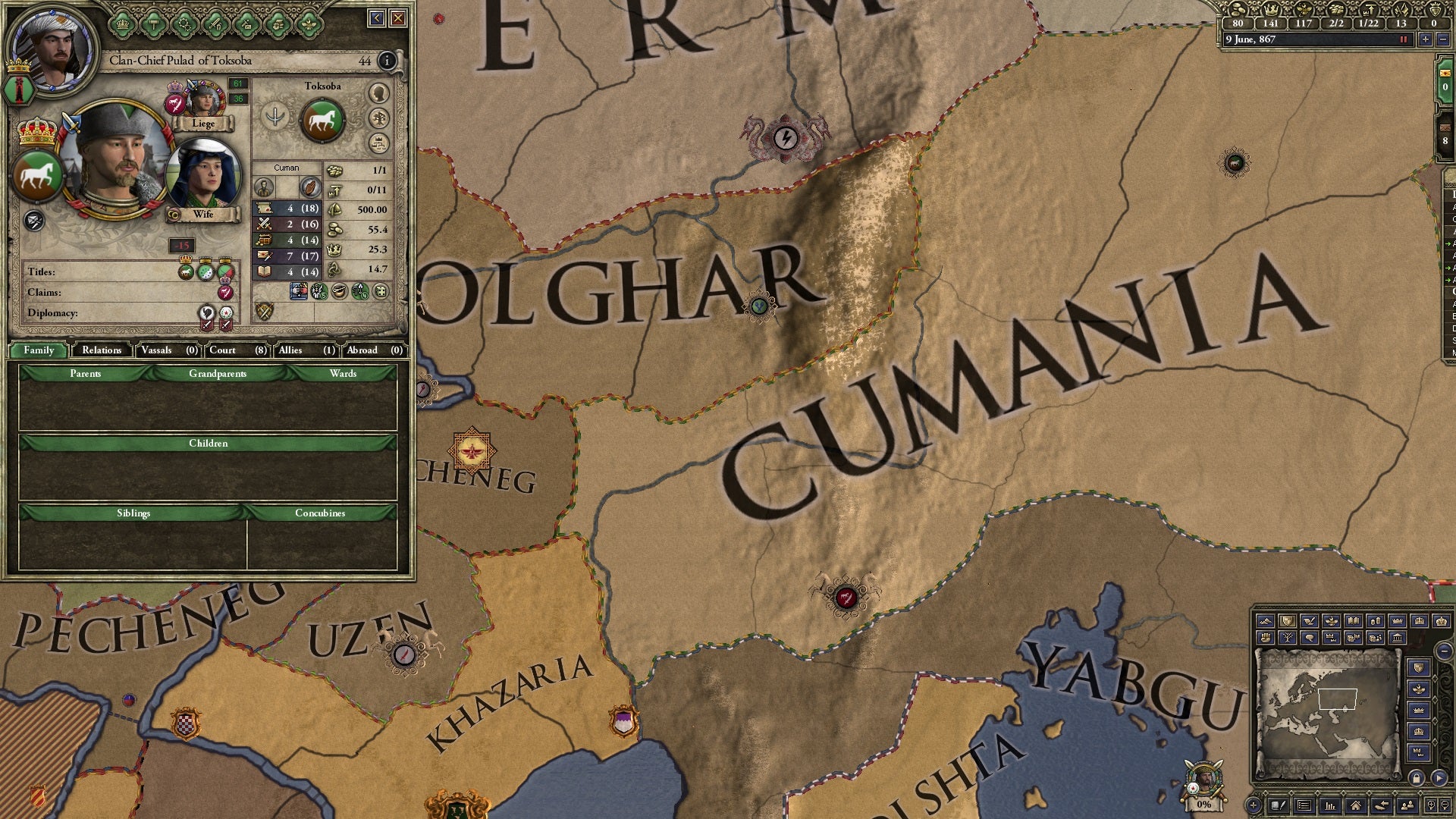 Crusader Kings II - Horse Lords DLC - PC (Steam) — screenshot 3