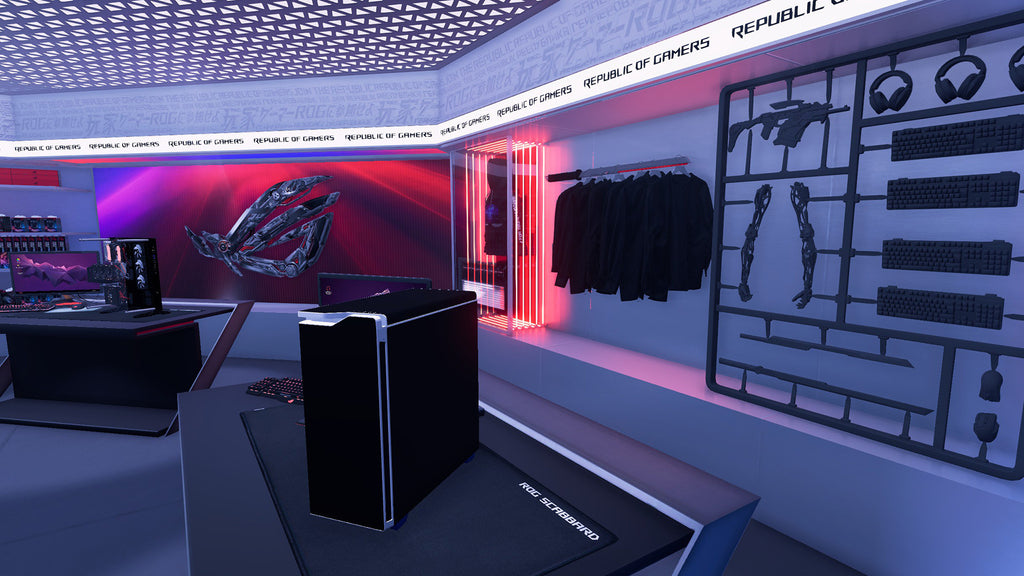 Pc Building Simulator - Republic of Gamers Workshop DLC - PC (Steam) — screenshot 3