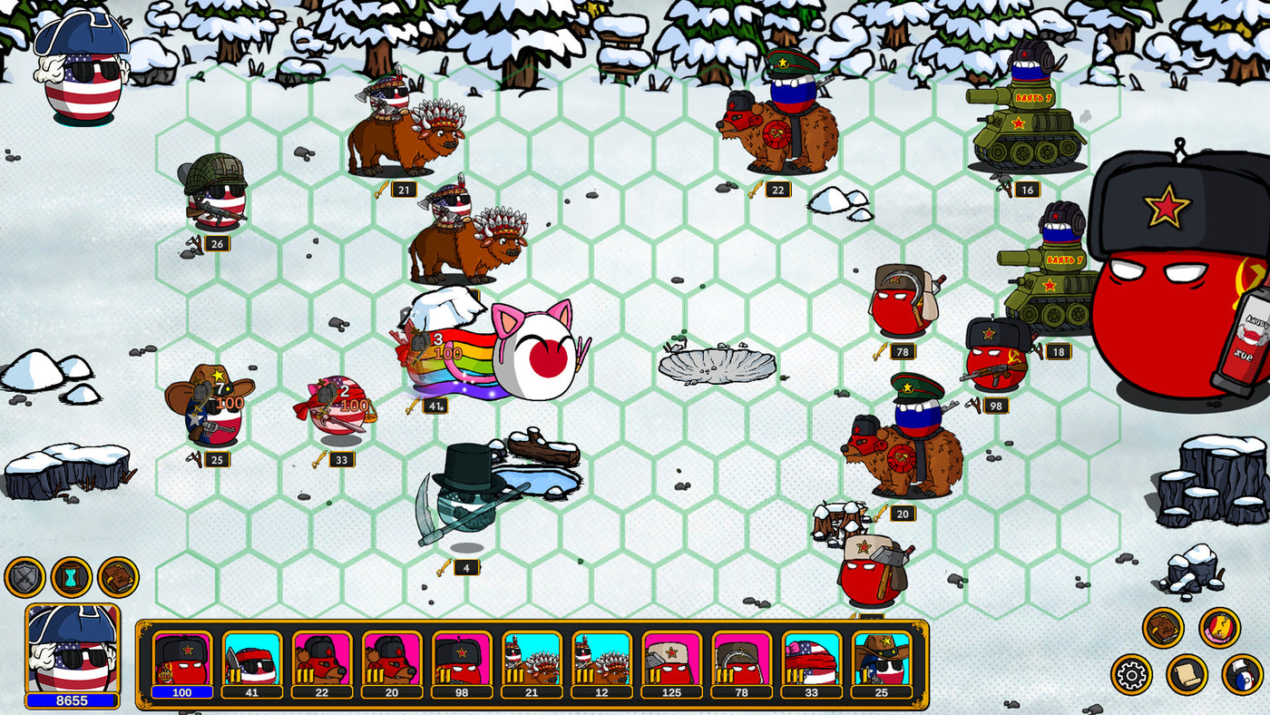 CountryBalls Heroes - PC (Steam) — скриншот 1