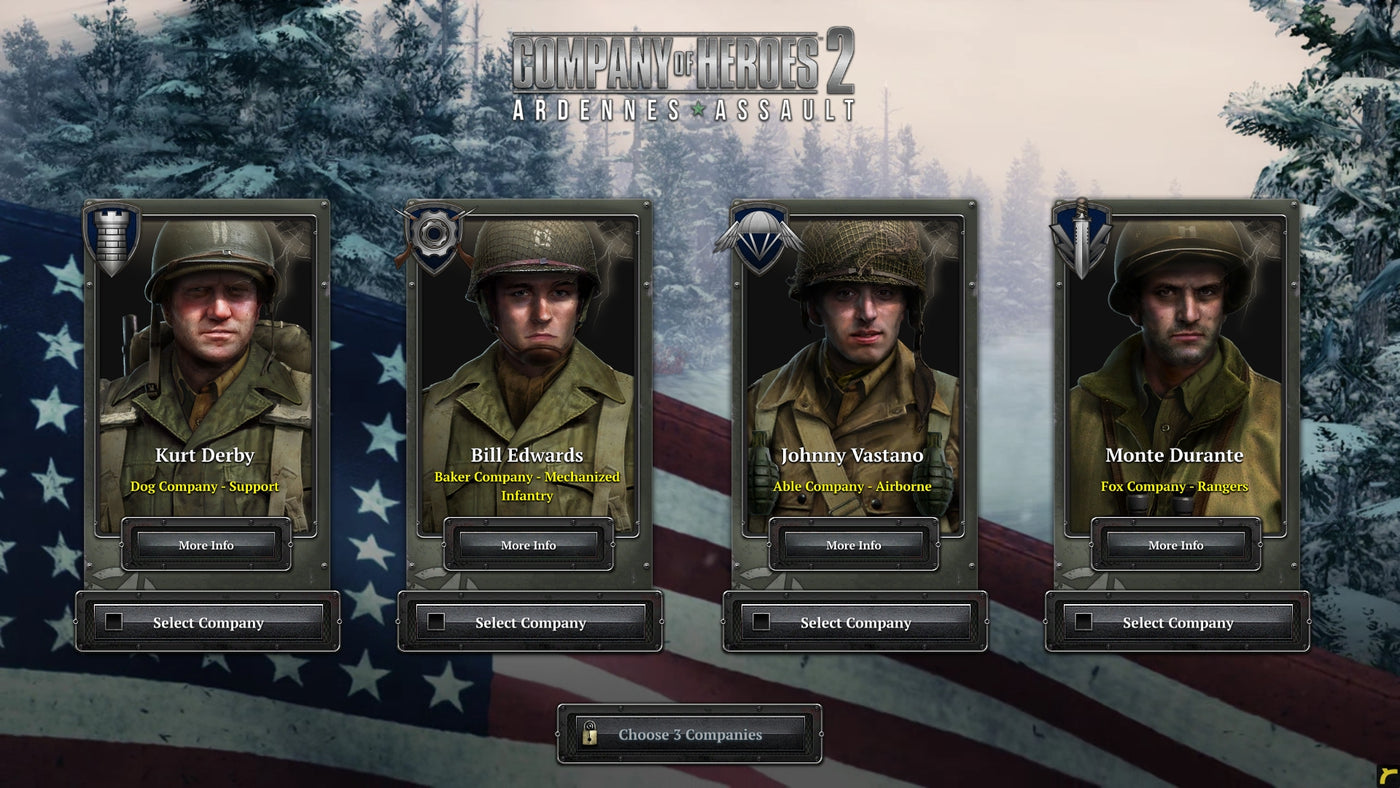 Company of Heroes 2 - Ardennes Assault Fox Company Rangers DLC - PC (Steam) — скриншот 3