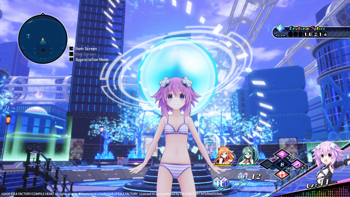 Neptunia Virtual Stars - Swimsuit Outfit Goddess Set DLC - PC (Steam) — скриншот 1