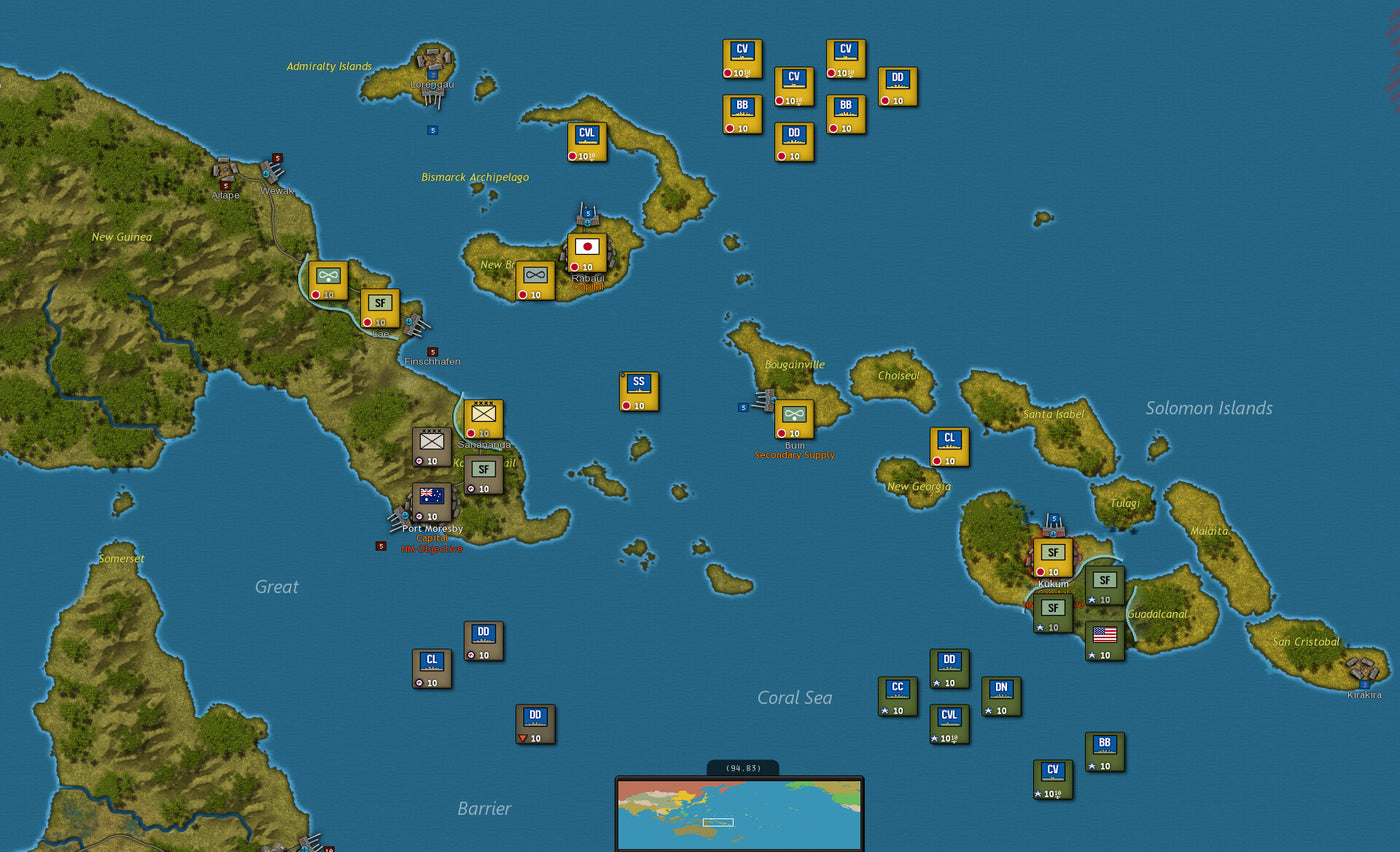 Strategic Command WWII: War in the Pacific - PC (Steam) — скриншот 2
