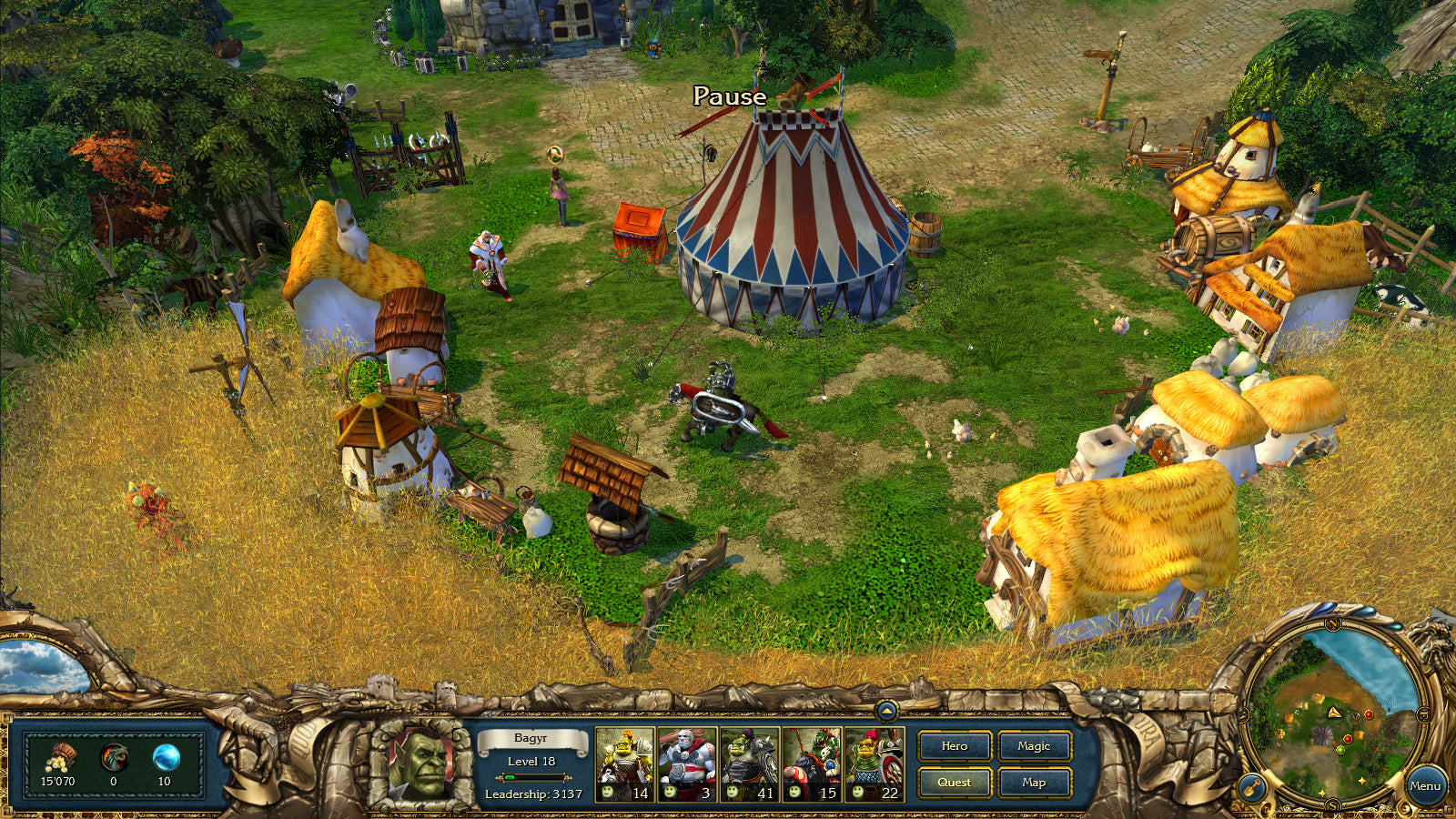King's Bounty: Dark Side - PC (Steam) — screenshot 1