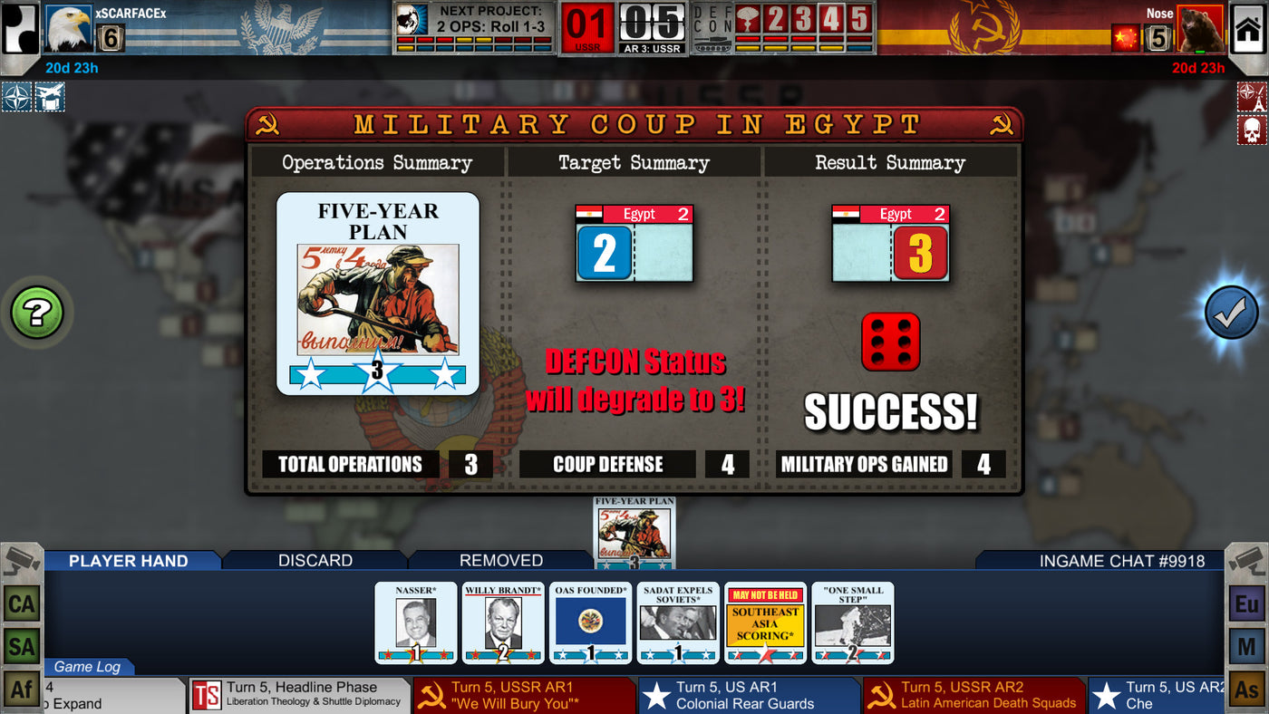 Twilight Struggle - PC (Steam) — скриншот 2