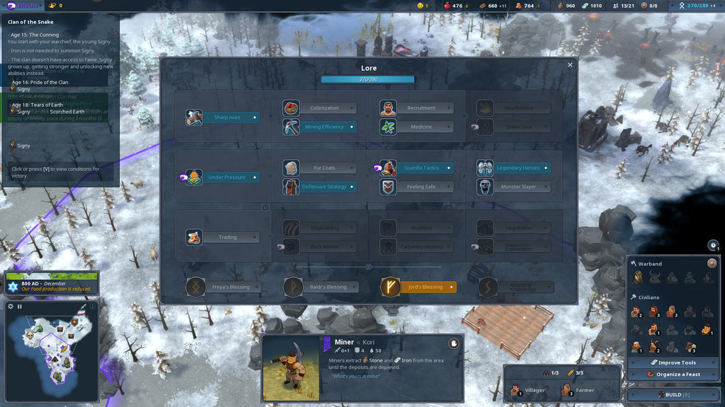 Northgard - Svafnir Clan of the Snake DLC - PC (Steam) — screenshot 2